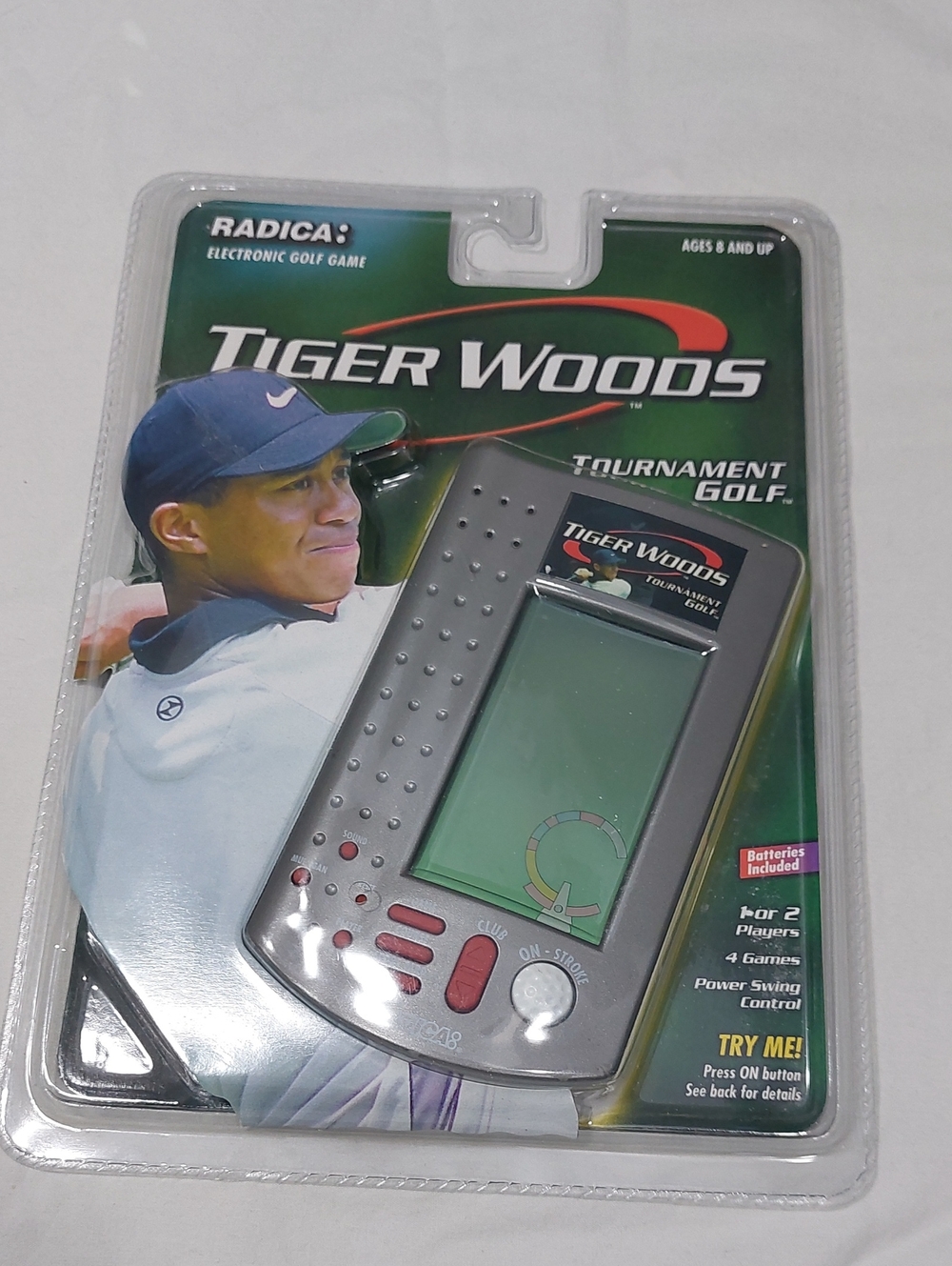 1999 Vintage Tiger Woods Tournament Golf Electronic Handheld Game